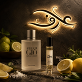 اسانس عطر آکوا دی جیو (Acqua di Giò) | مردِ آزاد و خوشانرژی | رایحهای خنک، دریایی و مرکباتی با حسی تمیز، شاداب و طبیعی