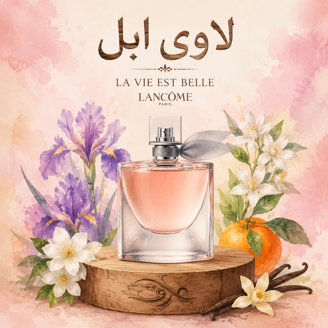 خرید عطر لاوی ابل Lavie Est Belle اسانس لوزی (اکستراپرفیوم) با ماندگاری بالا