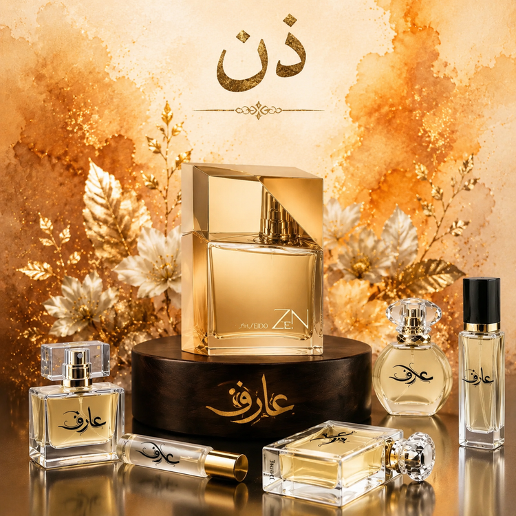 اسانس عطر زن (Zen) شیسیدو | بانوی آرام و درونگرا | رایحهای مرکباتی، گلدار و چوبی با حسی تمیز، لطیف و مدرن