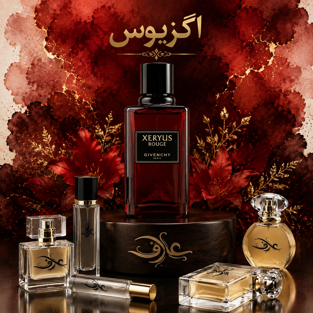 اسانس عطر اگزریوس | بانوی اغواگر و باشکوه | رایحه‌ای میوه‌ای، مرکباتی و مُشکی با حسی شاداب، شیرین و لوکس