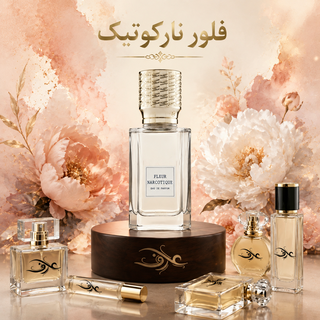 اسانس عطر نارکوتیک (Narcotic Venus) ناسیوماتو | زنِ اغواگر و باشکوه | رایحه‌ای گل‌دار، سفید و خامه‌ای با حسی مرموز، قدرتمند و لوکس